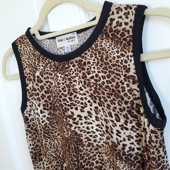 Kate and Mallory Women's Stretch Swing Sleeveless Dress XS NEW - Picture 5 of 9